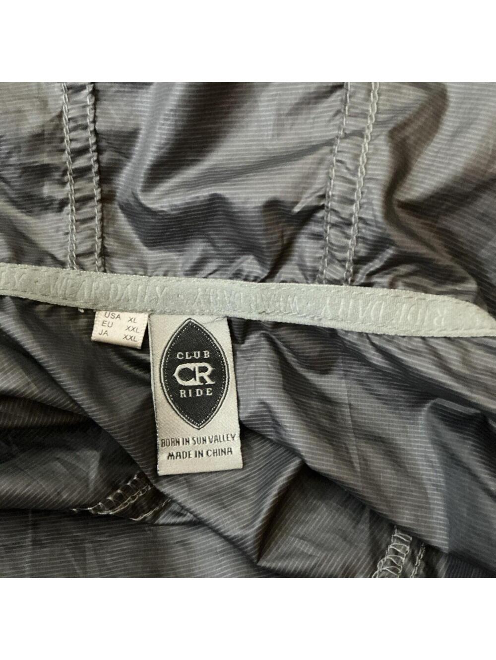 Club Ride Cross Wind Jacket  Men's Size Extra Large XL - Picture 4 of 5